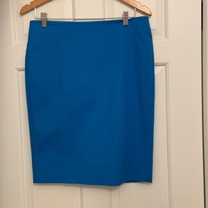 NWOT Cynthia Steffe size 10 Beautiful Blue Pencil Skirt